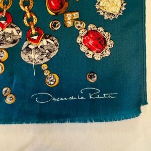 Oscar De La Renta Silk Scarf